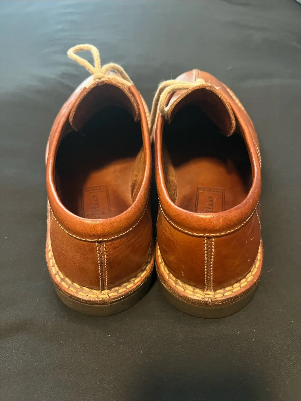 Cole Haan Men's Chestnut Brown Leather Chukka Boots